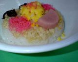 そぼろ御飯deアンパンマン☆作り方3写真