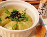 レンチン！新タマネギのチーズと塩昆布蒸し作り方3写真