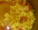 トマトとたまごのスープ作り方3写真