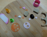 幼稚園 お弁当♡ぱんだうさぎこあら作り方3写真
