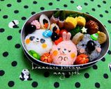 幼稚園 お弁当♡ぱんだうさぎこあら作り方4写真
