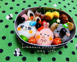幼稚園 お弁当♡ぱんだうさぎこあら作り方4写真
