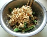☆さやえんどう☆の梅かつおチーズ和え作り方4写真