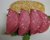 バジルマヨで☆ボロニアサンドイッチ♪作り方3写真