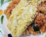冷やご飯でオムライス風トマトリゾット作り方6写真