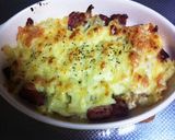 簡単♡マッシュポテトのマヨチーズグラタン作り方6写真