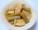 ふきとうす揚げ(油揚げ)の煮物作り方7写真