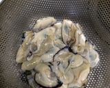牡蠣のトマトソースパスタ作り方1写真