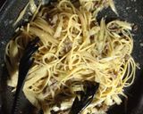 牛肉と牛蒡のわさびスパゲッティ作り方11写真