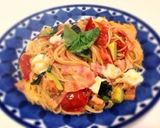 トマトとアボカドのレモンバターパスタ作り方8写真