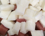 簡単激ウマ！マグロと長芋の和え物作り方1写真