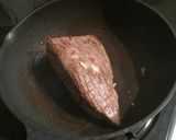赤ワインのおともに♪簡単！牛肉のたたき作り方2写真