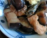 干し茄子と薄あげの含め煮作り方5写真