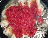 トマト缶で♡手羽元のトマト煮込み♡作り方5写真