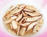 たけのことわらびの椎茸だしで混ぜご飯♡作り方1写真