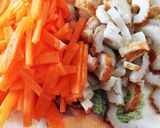 たけのことわらびの椎茸だしで混ぜご飯♡作り方5写真