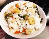 たけのことわらびの椎茸だしで混ぜご飯♡作り方11写真