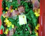 レンジで☆ほうれん草ベーコンのバター醤油作り方4写真