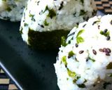 梅昆布茶香るじゃこワカメご飯☆おにぎり★作り方6写真