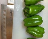 ピーマンの塩昆布和え作り方1写真