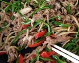 しいたけ入り☆豚肉で青椒肉絲作り方5写真