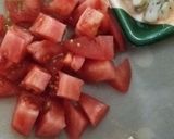 混ぜるだけ☆トマトとちくわの揚げ玉和え作り方2写真