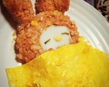 マイメロオムライス♩作り方6写真