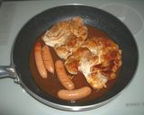 鶏肉ケチャップ煮の野菜添え作り方2写真