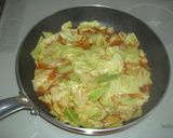 鶏肉ケチャップ煮の野菜添え作り方3写真