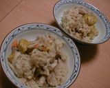 トクん家の栗の炊き込みご飯♪作り方5写真