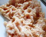 レンジで楽チン♪新玉葱のそぼろ煮作り方1写真