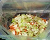 野菜いっぱい♡塩鶏つくね作り方1写真