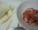 え？これだけ？簡単！豚肉と長いもの塩炒め作り方1写真
