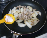 え？これだけ？簡単！豚肉と長いもの塩炒め作り方2写真