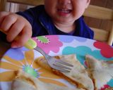 子供のごはん　クレープで作るケサディヤ作り方10写真