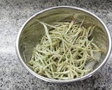 青のりの香り♪ごぼうと豚肉のぱりぱり焼き作り方3写真
