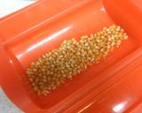 ルクエでチン♪ポップコーン作り方1写真