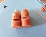 可愛い♡ソーセー人作り方5写真
