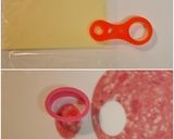 妖怪ウォッチキャラ弁＊まんまるウィスパー作り方8写真