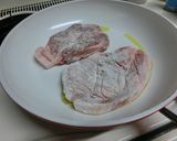 ➏　カレーポークチャップ　➏作り方4写真