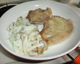 ➏　カレーポークチャップ　➏作り方5写真