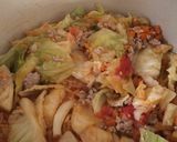 キャベツのトマト煮作り方6写真