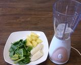 ダイエットに！グリーンスムージー作り方1写真