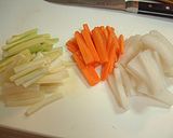 豚のセロリ炒め作り方1写真