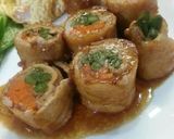 簡単♡野菜の肉巻き～照り焼きソース作り方6写真