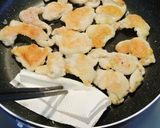簡単・節約☺鶏皮の甘辛コチュジャン炒め作り方6写真