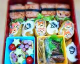運動会のお弁当2014~妖怪ウォッチ作り方1写真