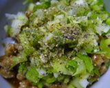 ■ブラックペッパー入り納豆ごはん■作り方1写真