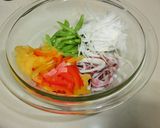 ➏　いかといんげんの胡麻ネーズサラダ　➏作り方3写真