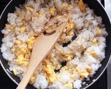 残り物でカレーチャーハン**作り方3写真